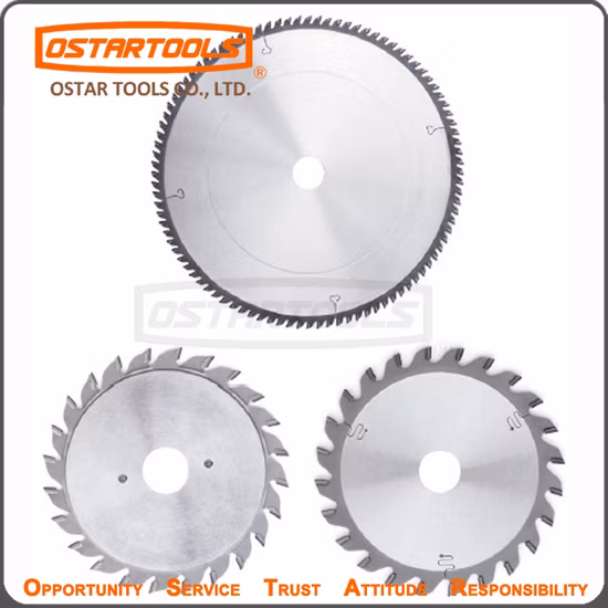 Hoja de sierra circular ajustable TC T