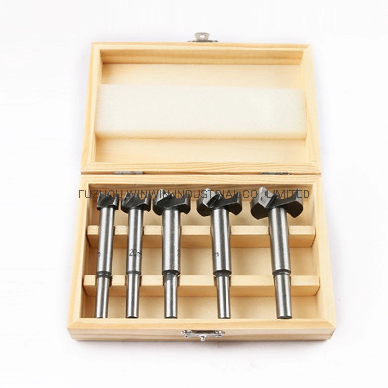 5PCS 15-35mm Adjustable Woodworking Forstner Drill Bit / Wood Hinge Boring Drill Bit