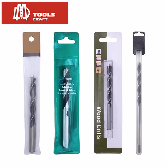 Juego de brocas de barrena de 6 piezas de 300 mm de largo Brocas para madera